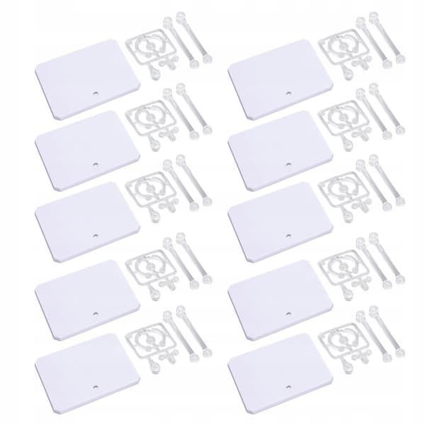 10pcs Installation Instructions Assembly Diagram Display Base Bracket BS