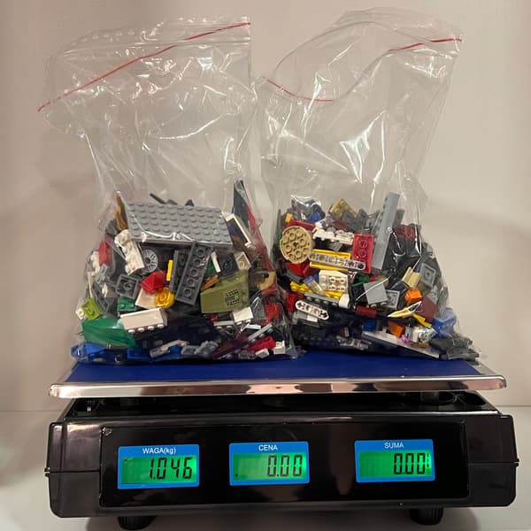 LEGO bricks, mixed pack, 1 kg – ORIGINAL | Premium quality