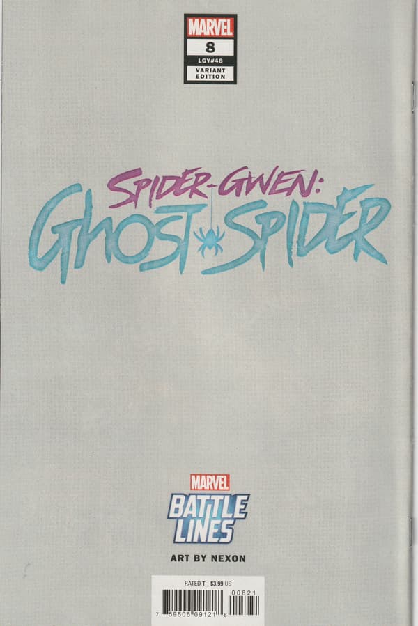 Marvel Spider-Gwen: Ghost Spider Comic 8/2019 (English) Virgin Variant