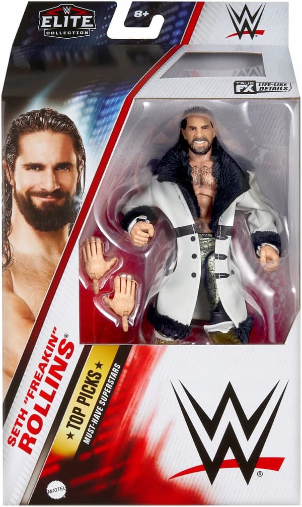 MATTEL WWE Elite Top Picks Seth Freakin’ Rollins Figure