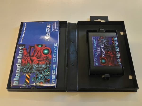 BLOODSHOT MEGA DRIVE ENG SEGA