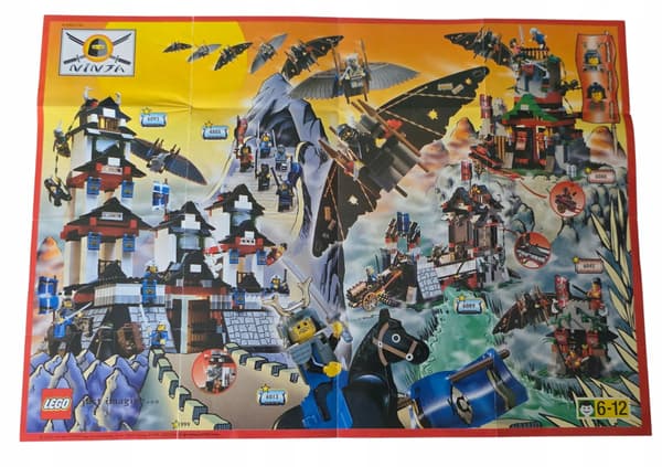 LEGO LEAFLET Poster 1999 Ninja 4124527-IN
