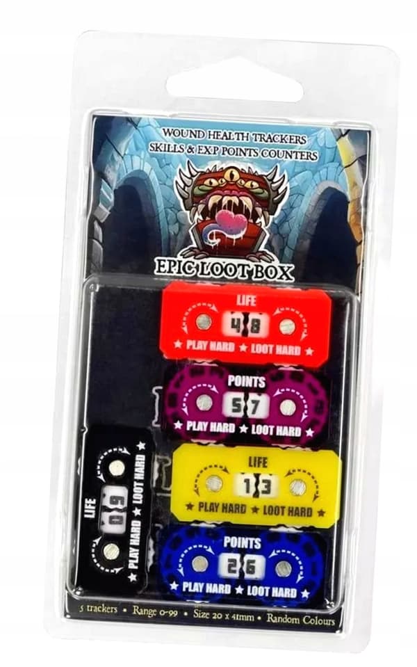Epic Loot Box: Tracker 20 mm, 0–9 (9) – Play Hard, Loot Hard