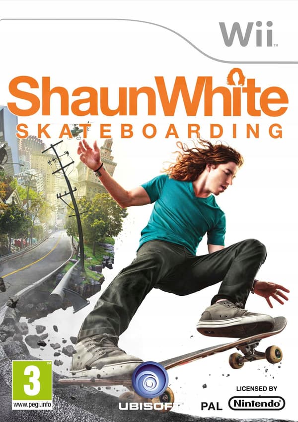 SHAUN WHITE SKATEBOARDING (Wii GAME)