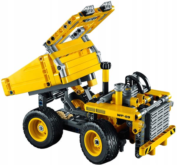 LEGO TECHNIC 42035 2-in-1 Mining Truck and Bulldozer