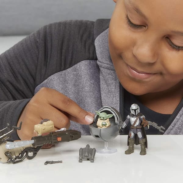 STAR WARS: THE MANDALORIAN – GROGU SPEEDER FIGURE