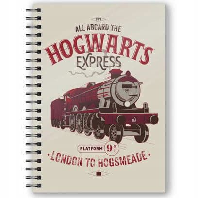 SD TOYS – A5 ‘Hogwarts Express’ 3D notebook for Harry Potter fans