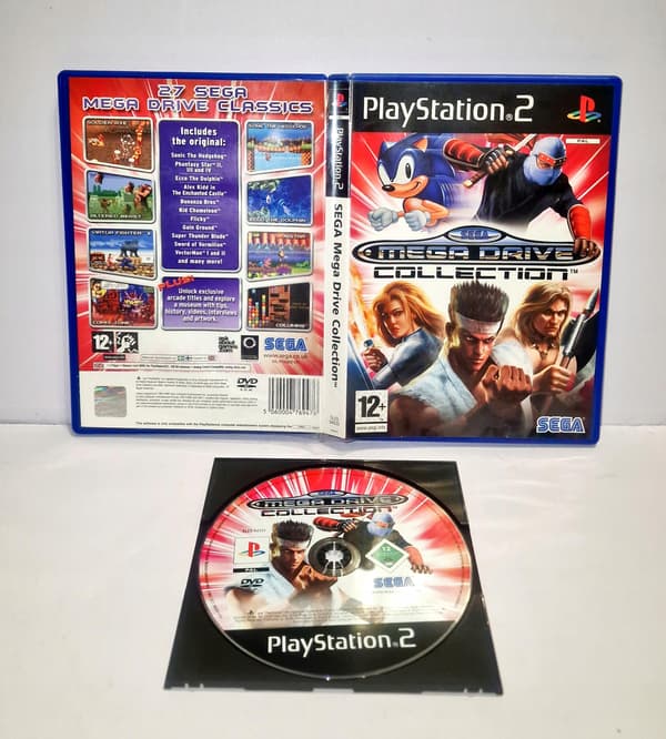 SEGA Mega Drive Collection PS2 game