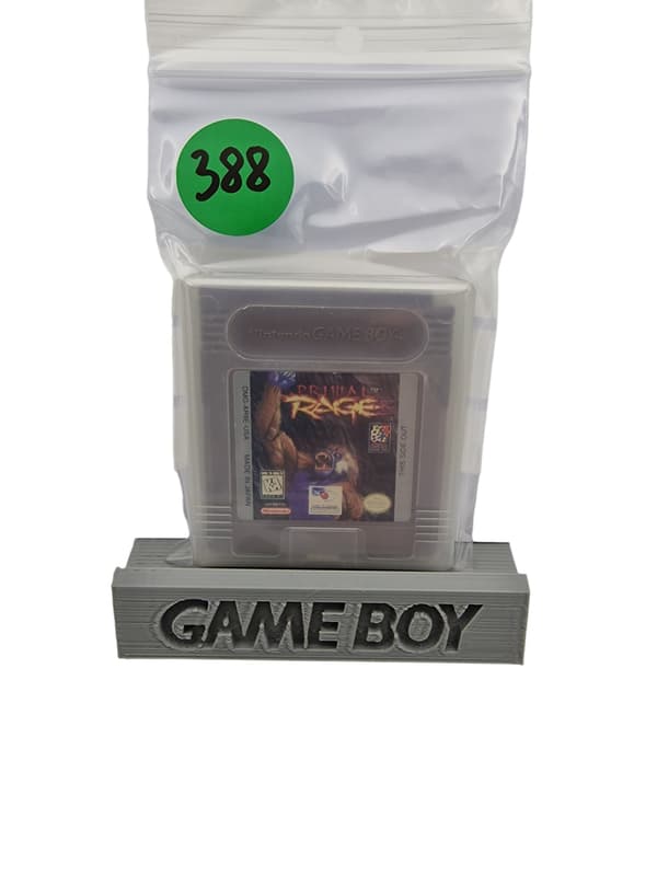 GAME BOY PRIMAL RAGE ORIGINAL