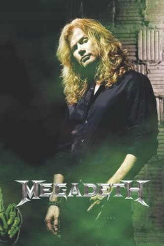 Megadeth Notebook: Cute College-Style Wide-Ruled Journal Notebook for School St