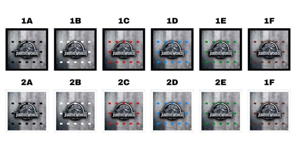 Personalised Frame for LEGO Minifigures – Jurassic World Series
