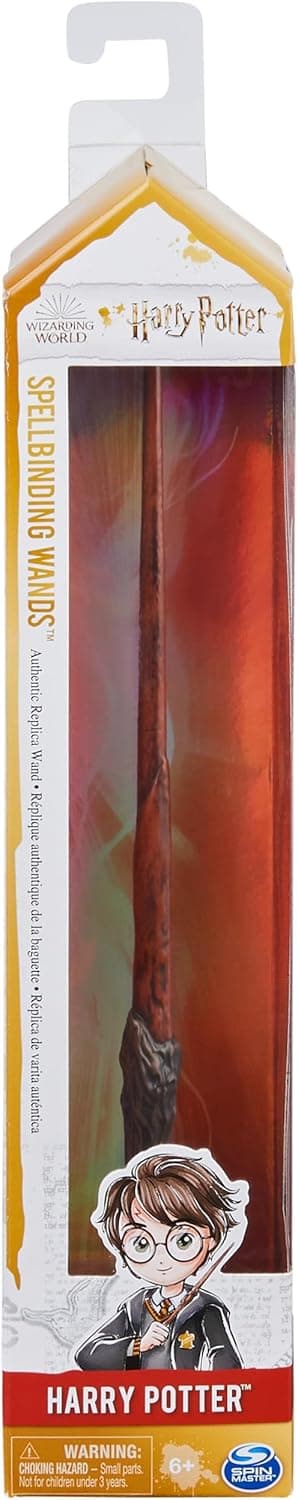 Spin Master Wizarding World Harry Potter Wand with Spell Card – 5 years