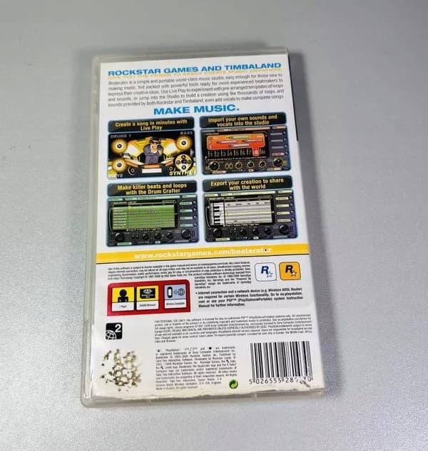 BEATERATOR PSP GAME