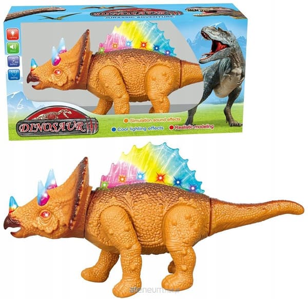 A battery-powered dinosaur with a TRIFOX voice