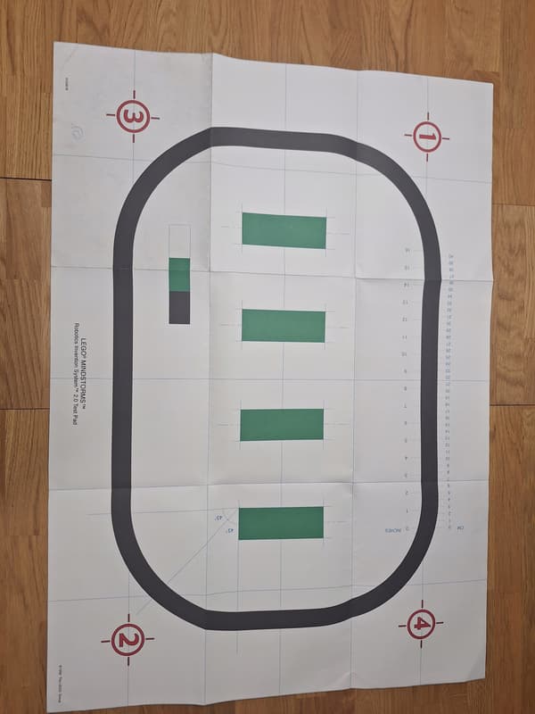 Lego 4153678 – Mindstorms – robot testing board – one-off.(R)