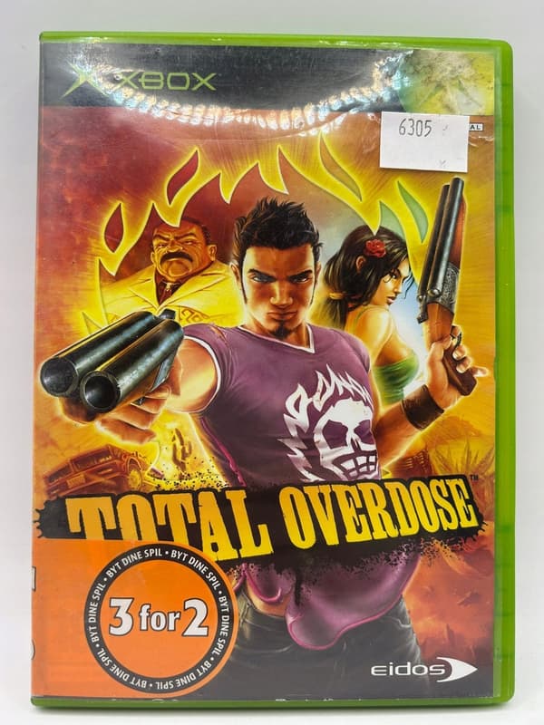TOTAL OVERDOSE 3XA Microsoft Xbox