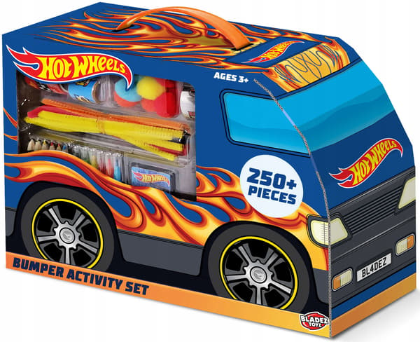 Bladez Toyz Hot Wheels Bumper Creative Set – 250 pieces