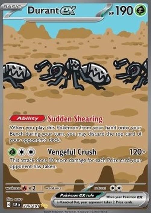 Pokemon Durant ex