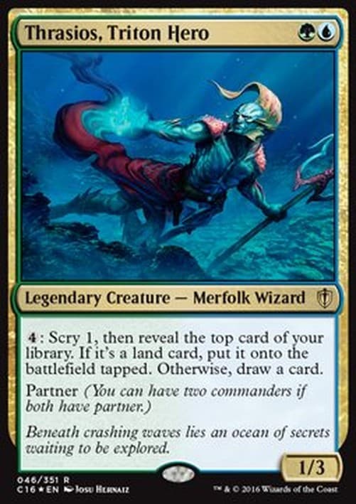 Magic: The Gathering Thrasios, Triton Hero