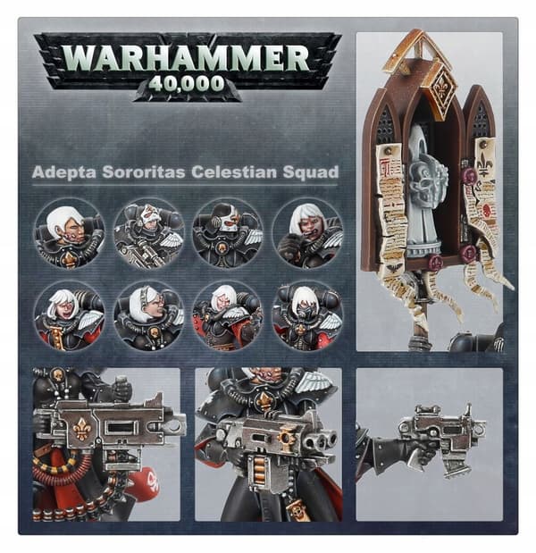 Games Workshop Warhammer 40,000 Adepta Sororitas Battle Set