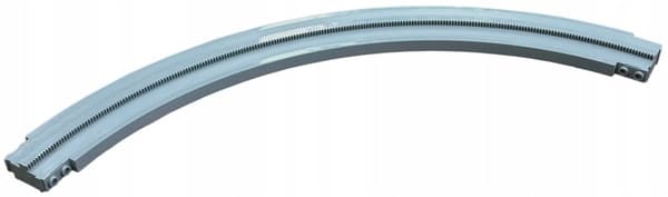 Lego 2672 Monorail Track – Long Curve, Light Grey, 1 piece