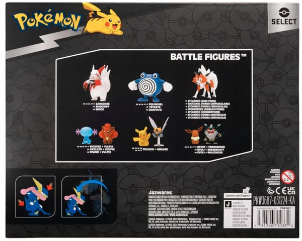 POKÉMON SELECT EVOLUTION PACK – A COLLECTION OF EVOLVING FIGURINES – TOY GIFT SET