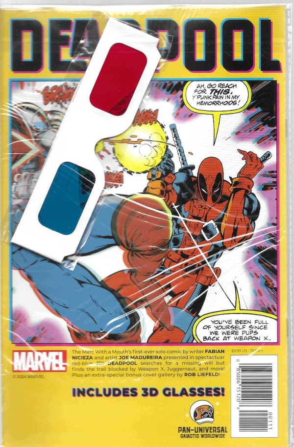 MARVEL Deadpool: The Circle Chase Comic Book 1/2024 (English) 3D