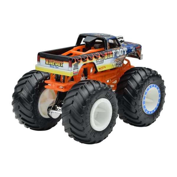 HOT WHEELS MONSTER TRUCKS DEMOLITION DOUBLES TWO-PACK: BIGBITE VS. BIGFOOT