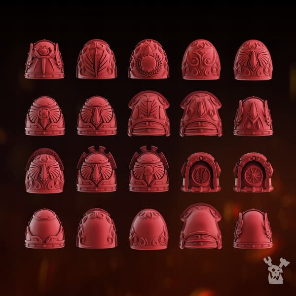 Celestial Blades Shoulder Pads Set x20 DakkaDakkaS