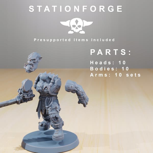 Orkaz Plague Spreadaz – Station Forge – 3D-utskrift