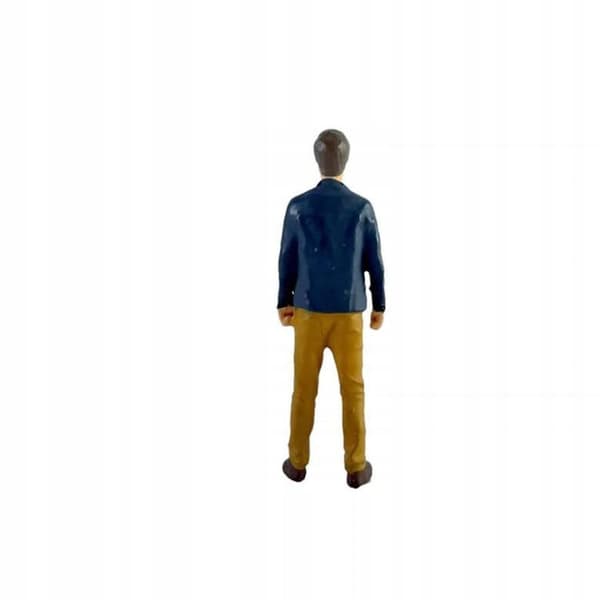 3x 1:64 Hand-painted figurines – Sand Collection table decorations in blue