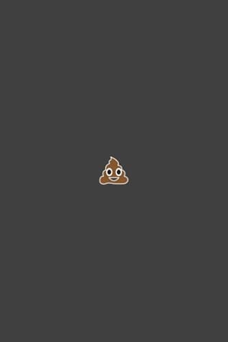 Poop Notebook: A Minimalist Notebook/Journal Featuring a Cute Poop (120 lines)