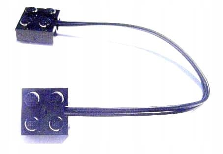 063H18b LEGO 9V Electric Train Cable, length approx. 12 cm
