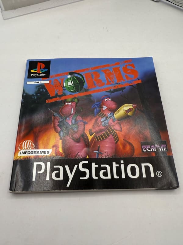 WORMS 3XA PSX PS1 Sony PlayStation (PSX)