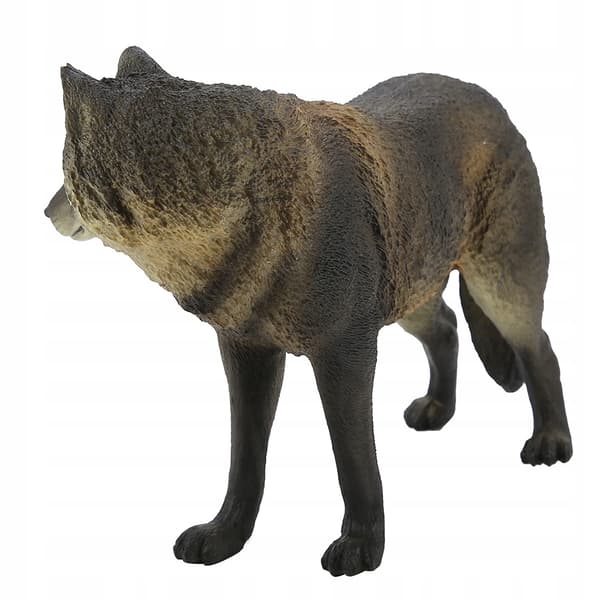 WOLF FIGURINE 17.5 × 6 × 13.5 cm WILD NATURE SIMULATION MODEL