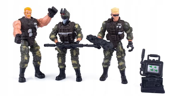 SOLDIER FIGURINES – MILITARY BASE – ARMY – COMMANDOS