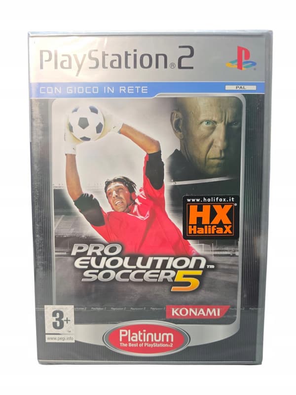 Pro Evolution Soccer 5 for PlayStation 2 (PS2) – NEW, IN ORIGINAL WRAPPING