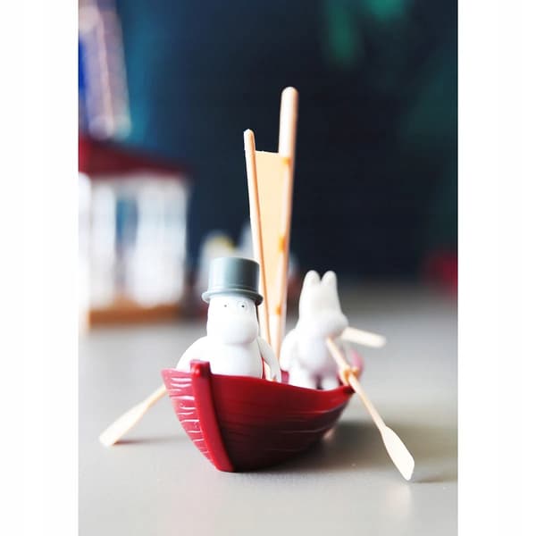 Sailing Boat: Moominpappa’s Ship – Moomin Figurine Set