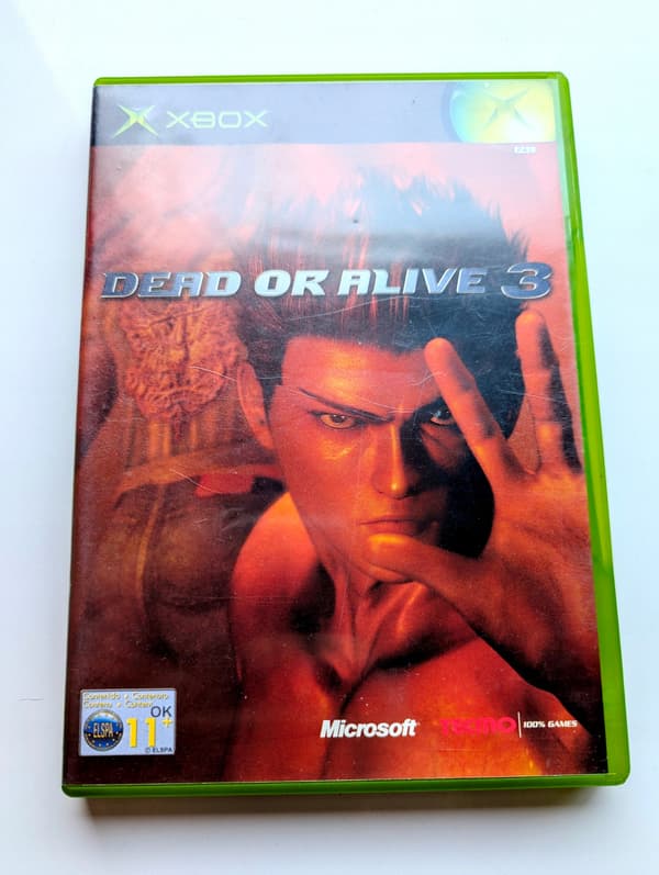 *** DEAD OR ALIVE 3 XBOX CLASSIC *** 3AAA