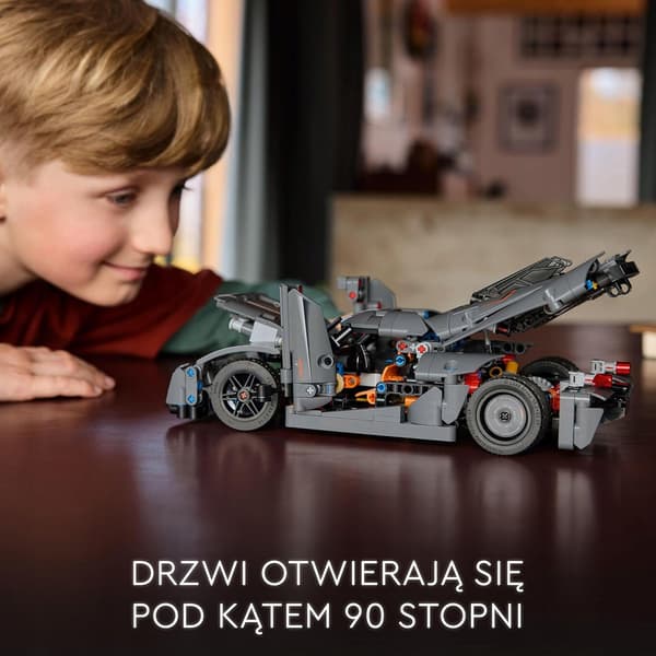 LEGO Technic Grey Koenigsegg Jesko Absolut Hypercar