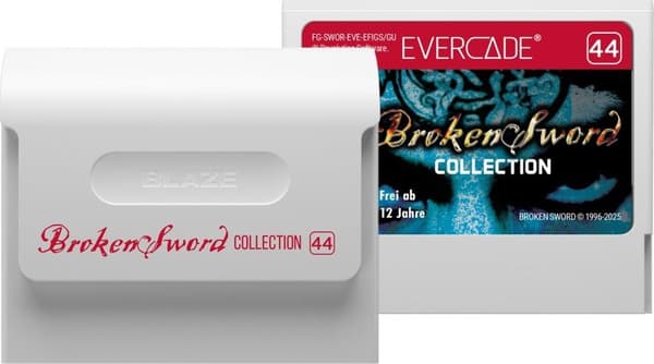 EVERCADE #44 – Broken Sword Game Collection