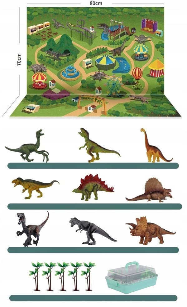 Temi Dinosaur World Set