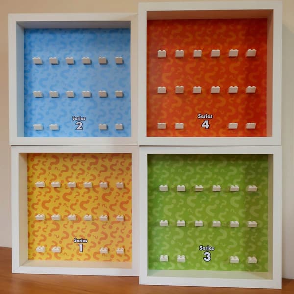 LEGO MINIFIGURE FRAME 8684 SERIES 2 27 CM