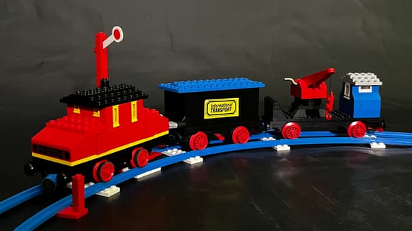 183 LEGO Train with Two Carriages