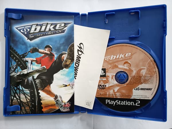 Gravity Games Bike for PlayStation 2 (PS2) – English version, complete set
