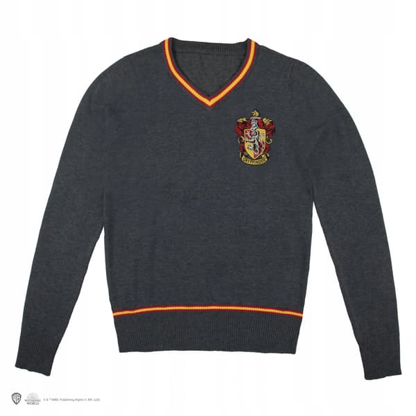 Gryffindor grey jumper, Harry Potter. Size: XL