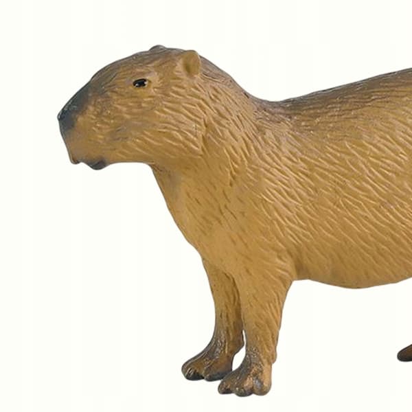 Realistic capybara figurines Toys Educational toy for learning Capybara play set