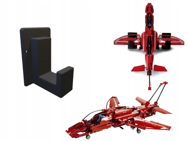 Wall Mount for LEGO Technic Jet Plane 9394