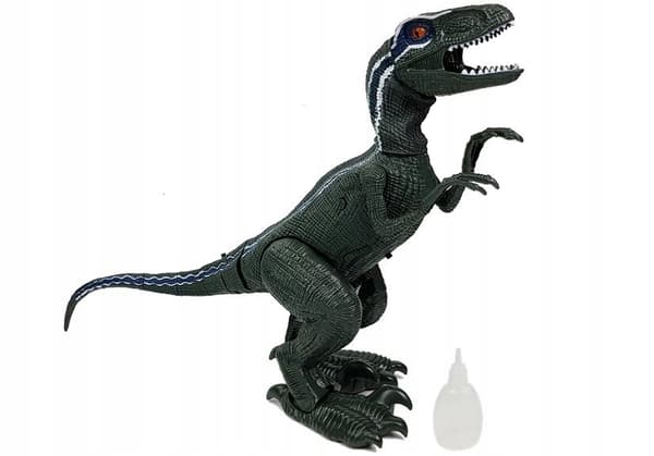 ND24_7746 Interactive Velociraptor Dinosaur, Battery-powered, Water Vapour...