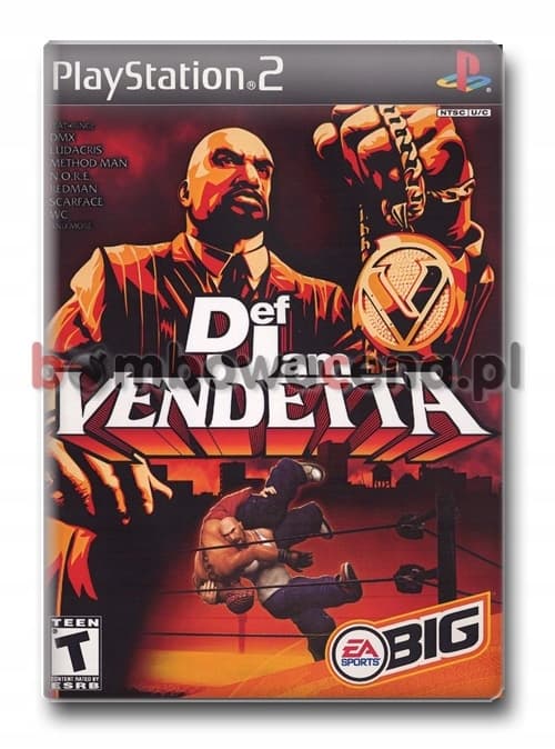 NTSC USA – Def Jam Vendetta [PS2] Greatest Hits, a fighting game